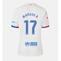 Dámy Fotbalový dres Barcelona Marcos Alonso #17 2023-24 Venkovní Krátký Rukáv